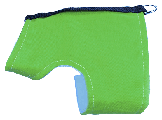 Lime Green Dog Harness - Classic Wrap