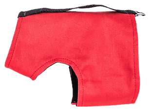Classic Dog Harness - Red Choke Free Wrap