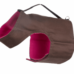 Bubblegum Brown Dog Harness - Choke Free Wrap