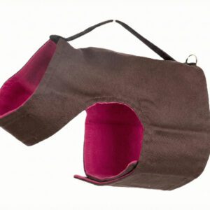 Bubblegum Brown Dog Harness Wrap