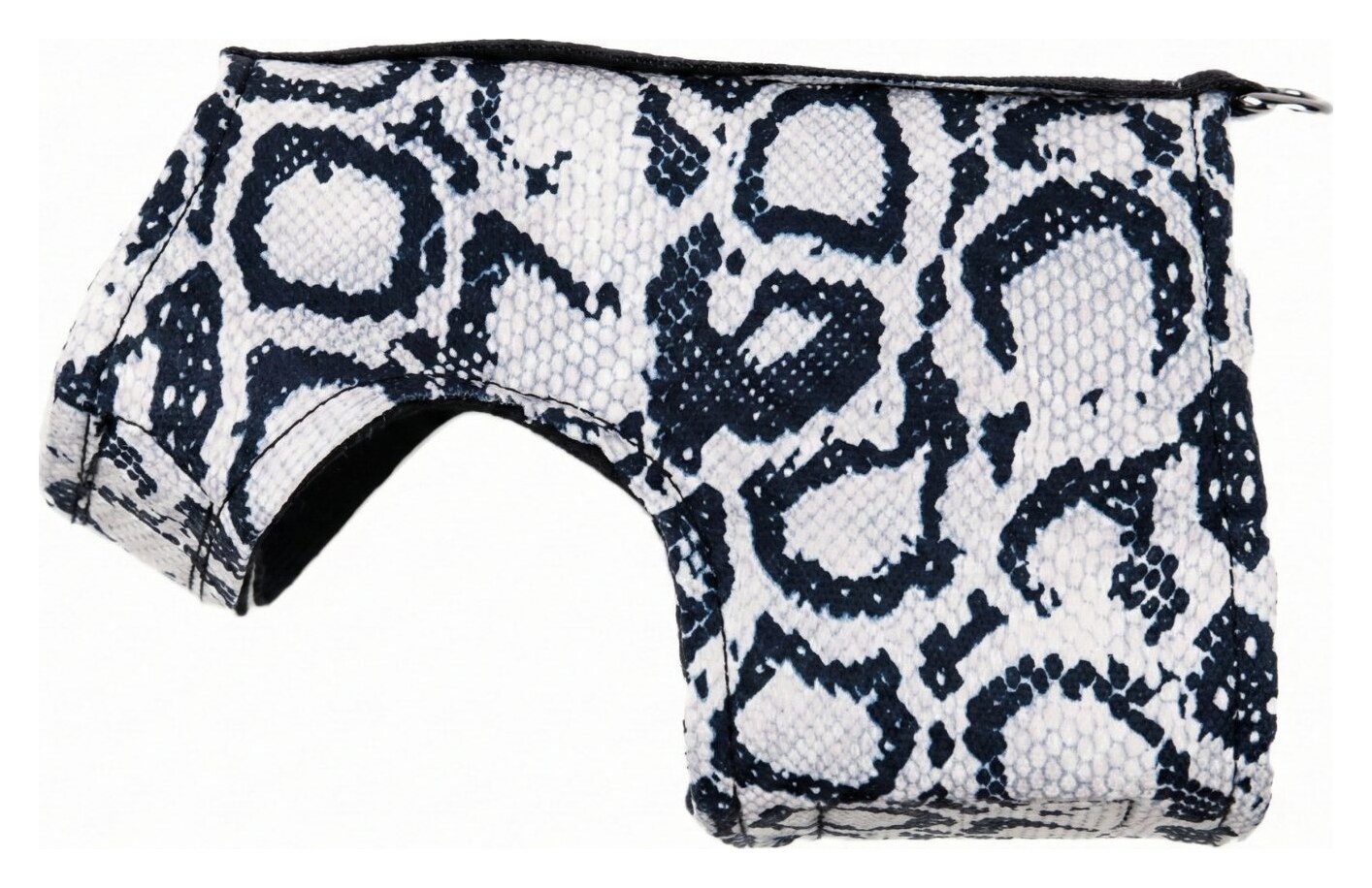 Classic Dog Harness- Python/Black Wrap