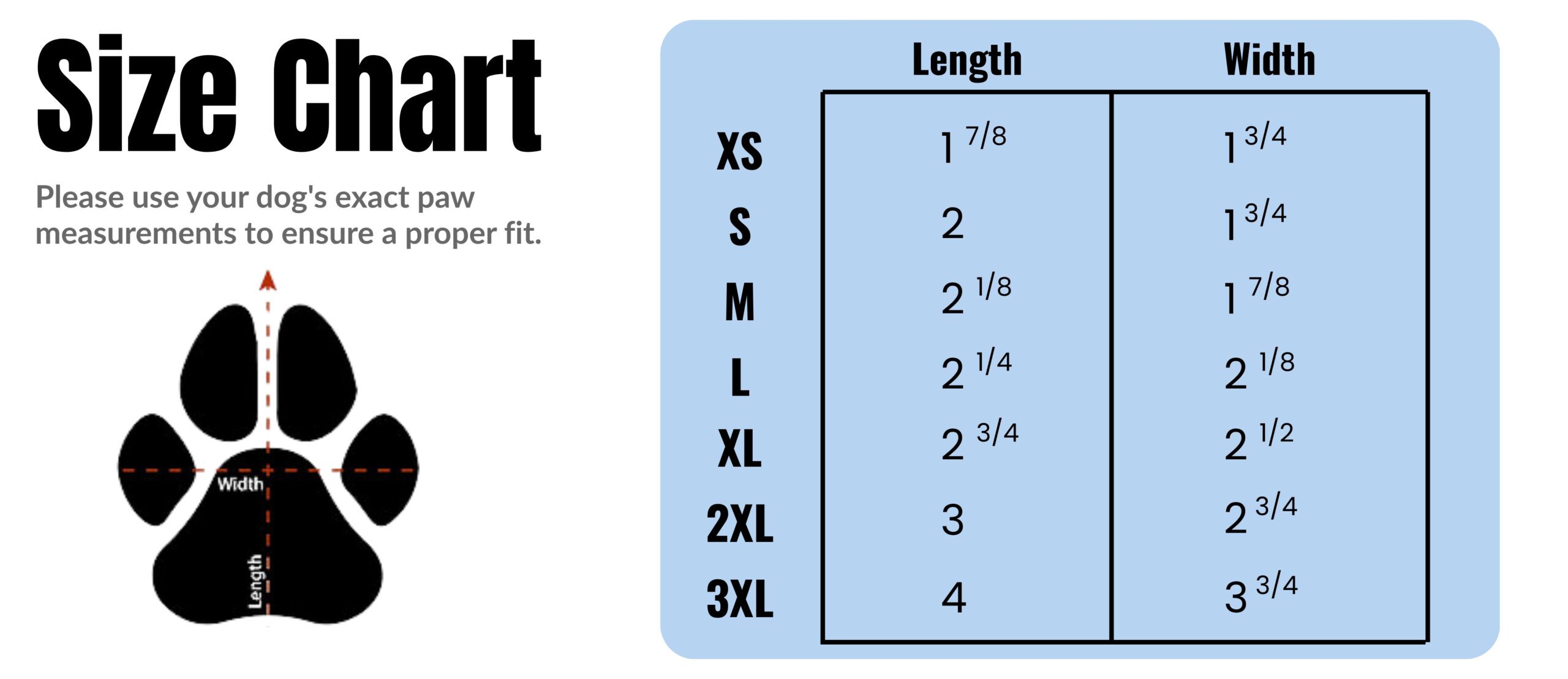 Waterproof Dog Boots® – Protection for Any Weather 2 Waterproof black and red dog boots size chart