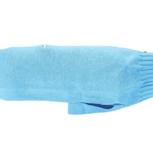 Cashmere Blend Sky Blue Dog Sweater