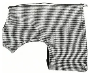 Classic Houndstooth Dog Harness- Choke Free Wrap