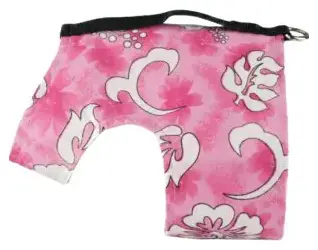 Pink Hawaiian Dog Harness- Choke Free Wrap