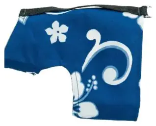 Blue Hawaiian Dog Harness - Choke Free Wrap