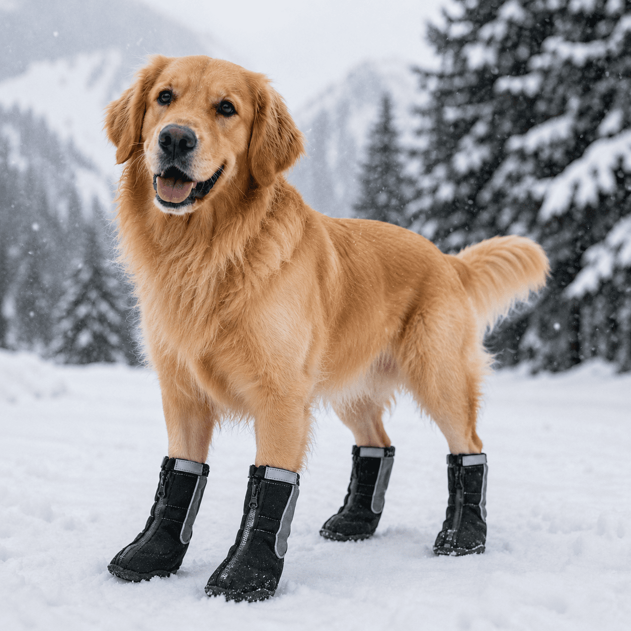 How to put waterproof dog boots on correctly for proper fit and comfort YAP USA