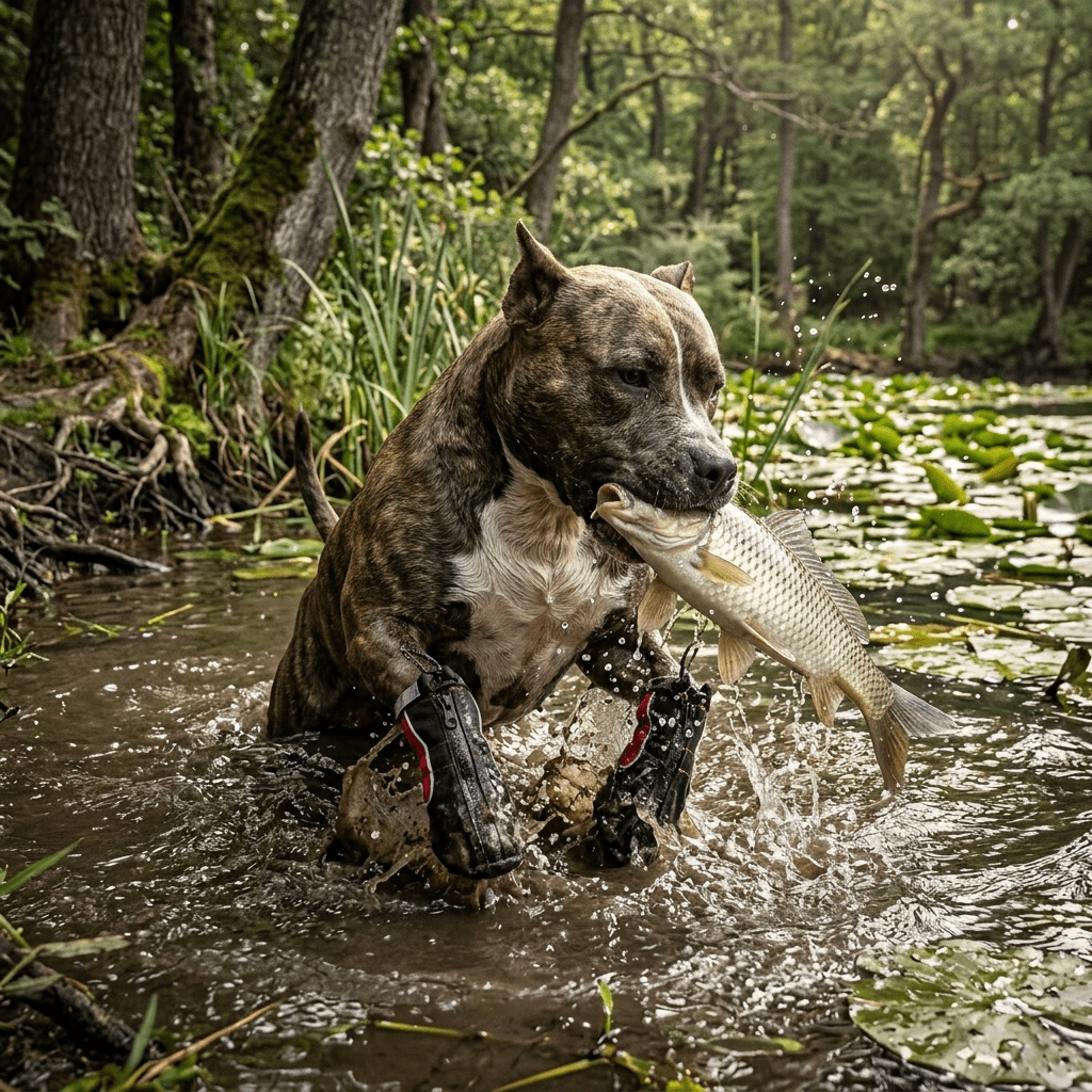 Dog Boots used for paw protection in wet and rough outdoor conditions YAP USA