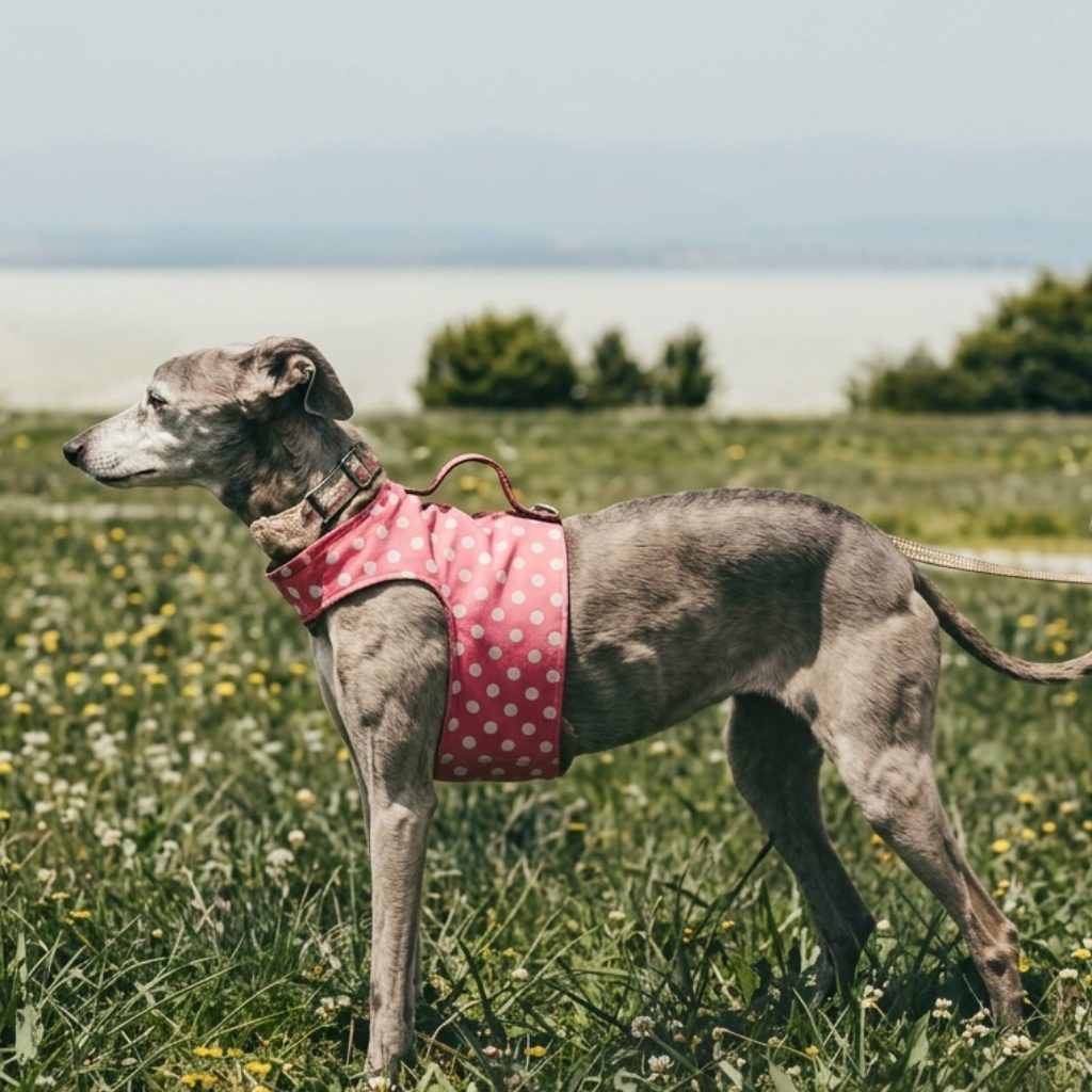 Pink Polka Dot Dog Harness - Choke Free Wrap 2 Pink Polka Dot Dog Harness - best dog harness