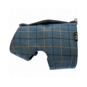 Blue Cheviot Tweed