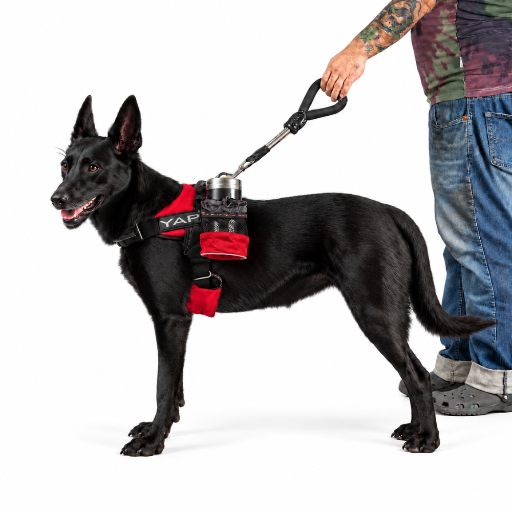 Service Dog Harness with Handle | Emergency Ready | YAP Stores 1 Service dog harness with emergency handle for working dogs