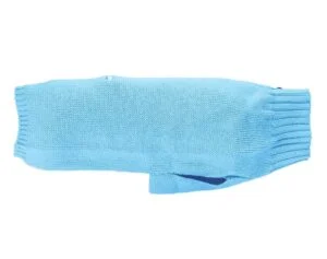 Cashmere Blend Dog Sweater -Soft Sky Blue